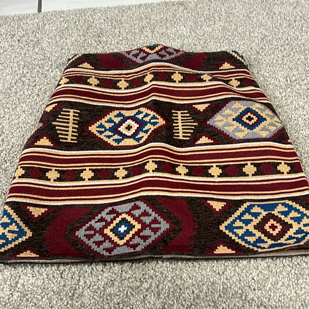 NWT Aztec Mini Skirt